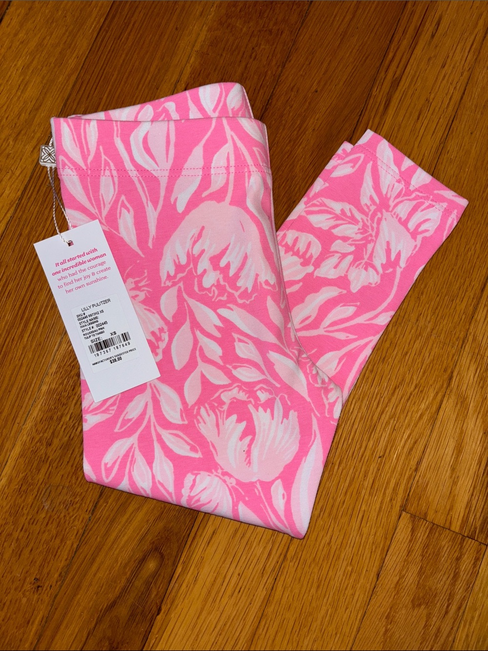 Girls XS Lilly Pulitzer Leggings NWT